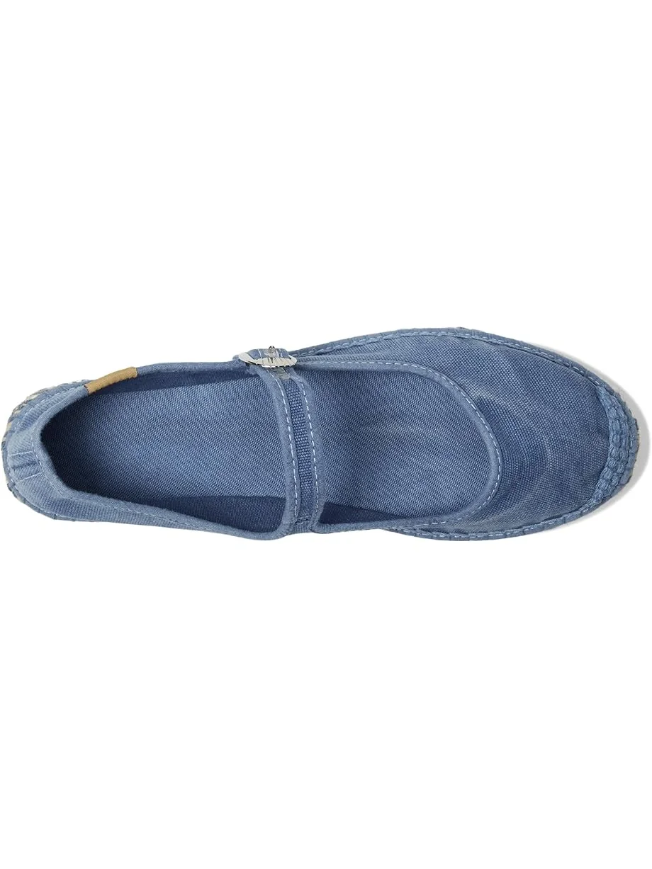 Балетки Free People Oasis Mary Jane Espadrill — изображение 2 из 7, синий