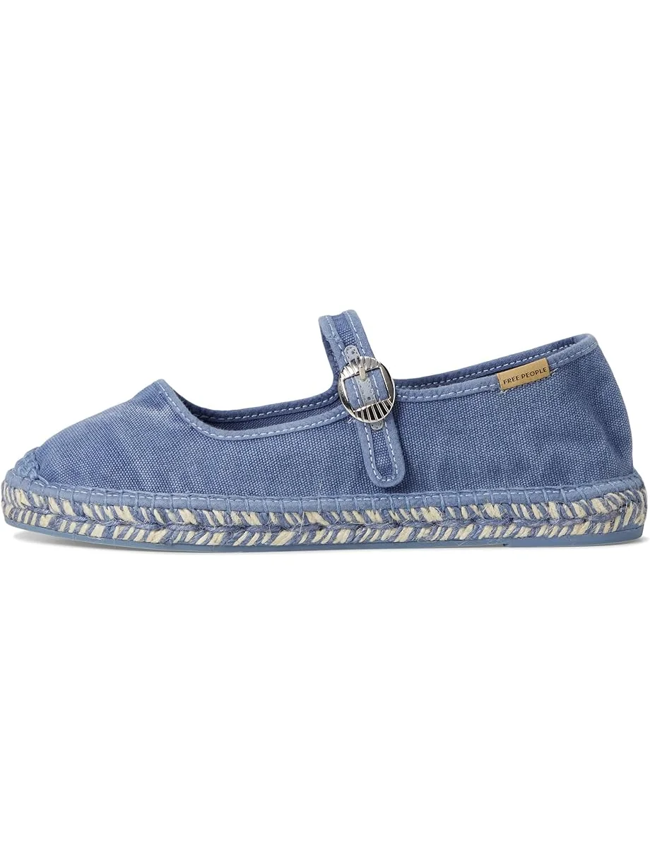 Балетки Free People Oasis Mary Jane Espadrill — изображение 4 из 7, синий