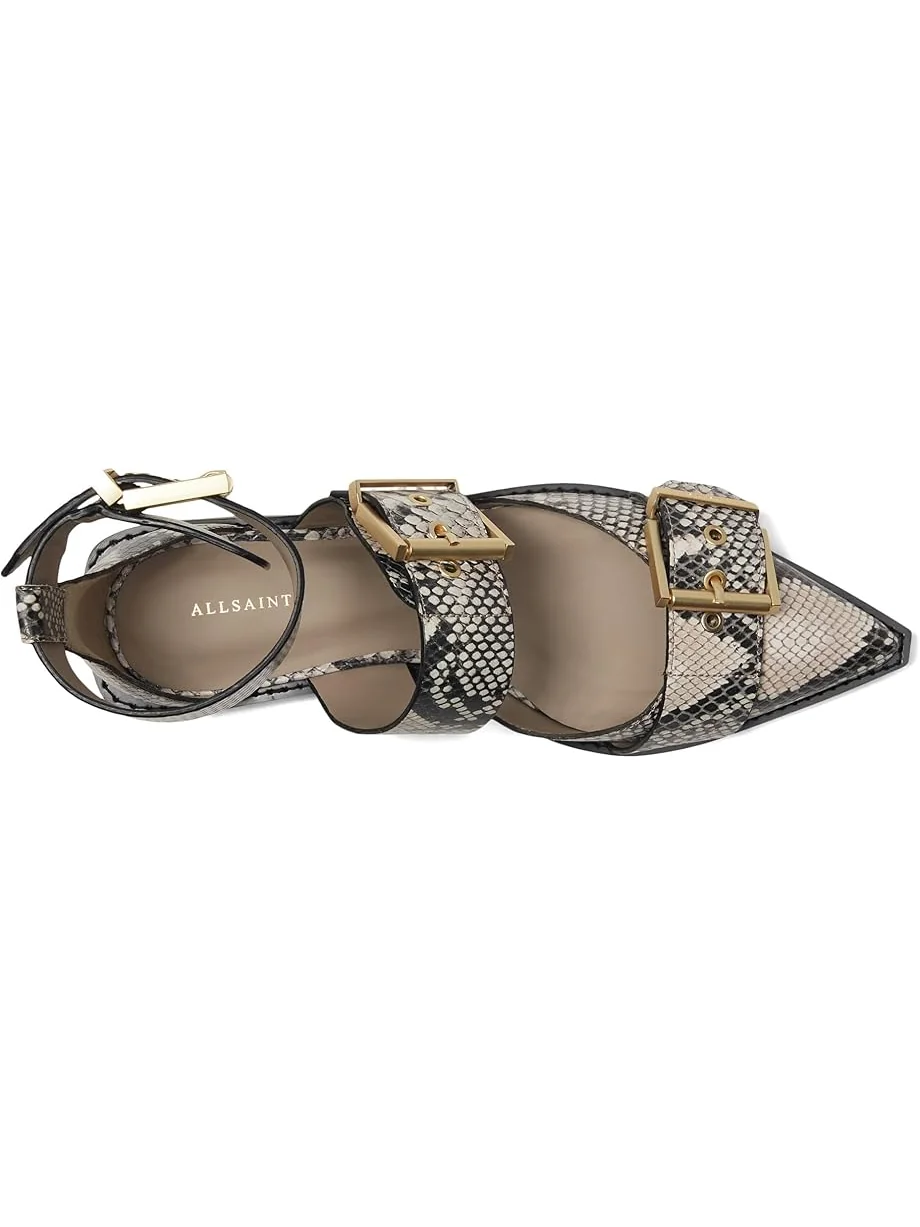 Балетки AllSaints Sutton Shoes — изображение 2 из 7, белый