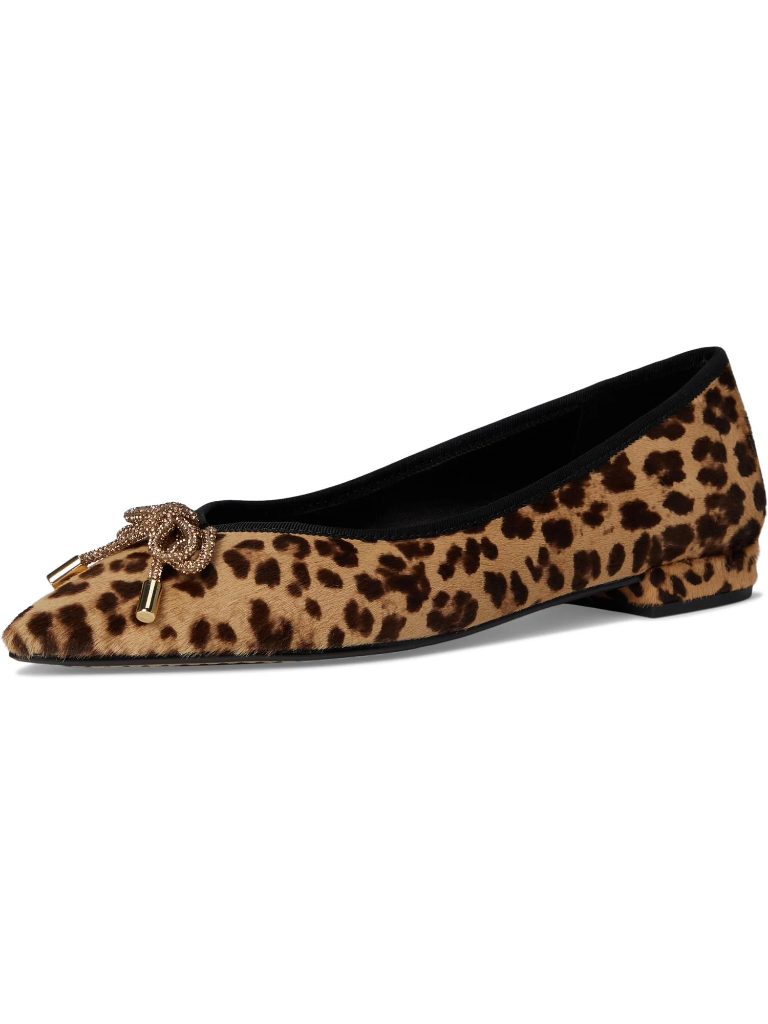 Балетки Birdies Women's The Goldfinch 15 Ballet Flat, Leopardprint Calf Hair — изображение 7 из 7, коричневый