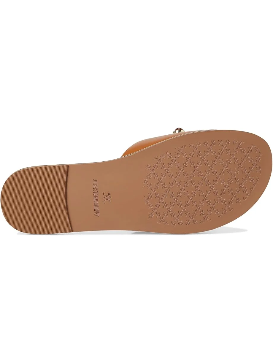 Балетки Johnston & Murphy Shayla Embellished Slide — изображение 3 из 7, желто-коричневый