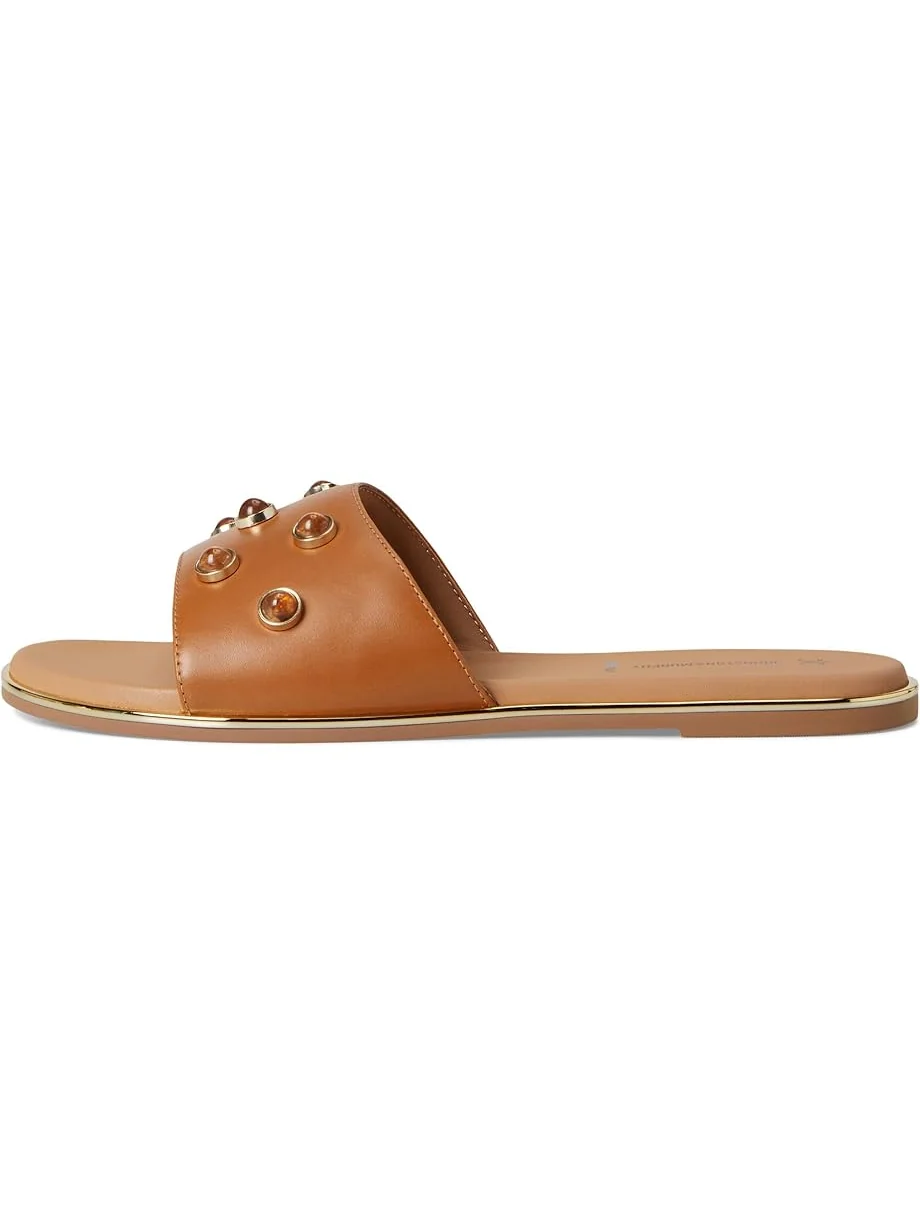 Балетки Johnston & Murphy Shayla Embellished Slide — изображение 4 из 7, желто-коричневый