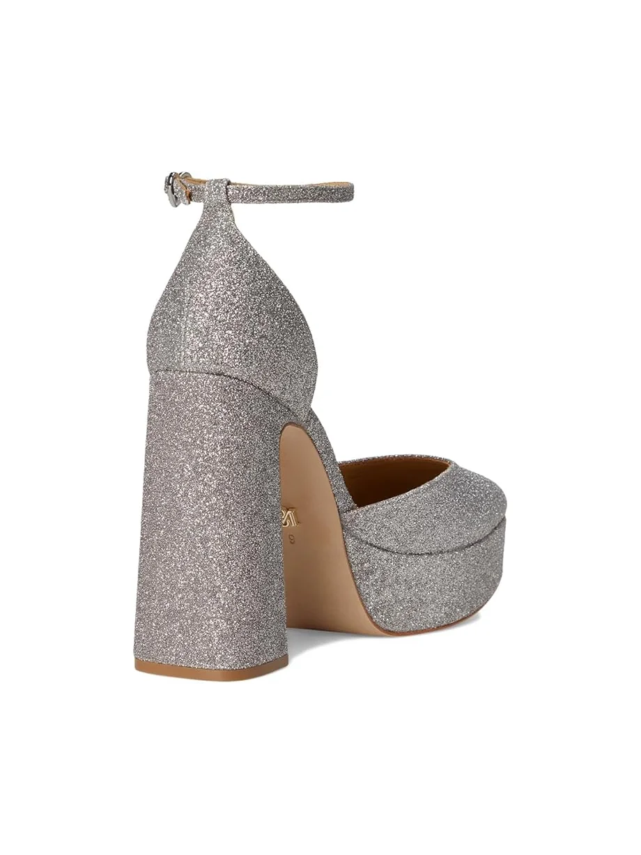 Туфли Badgley Mischka Jayda — изображение 5 из 7, серебристый