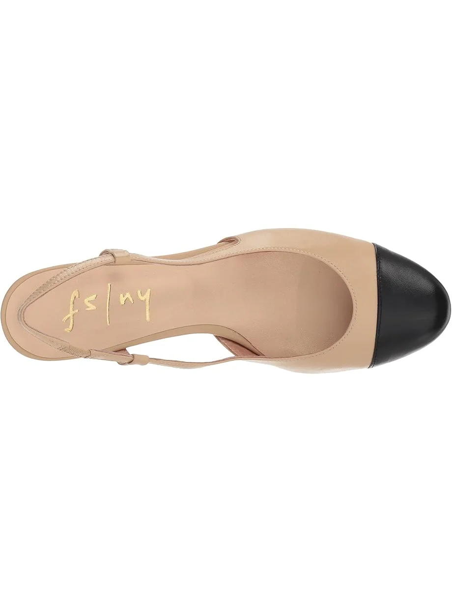 Туфли French Sole Baton — изображение 2 из 7, бежевый/черный