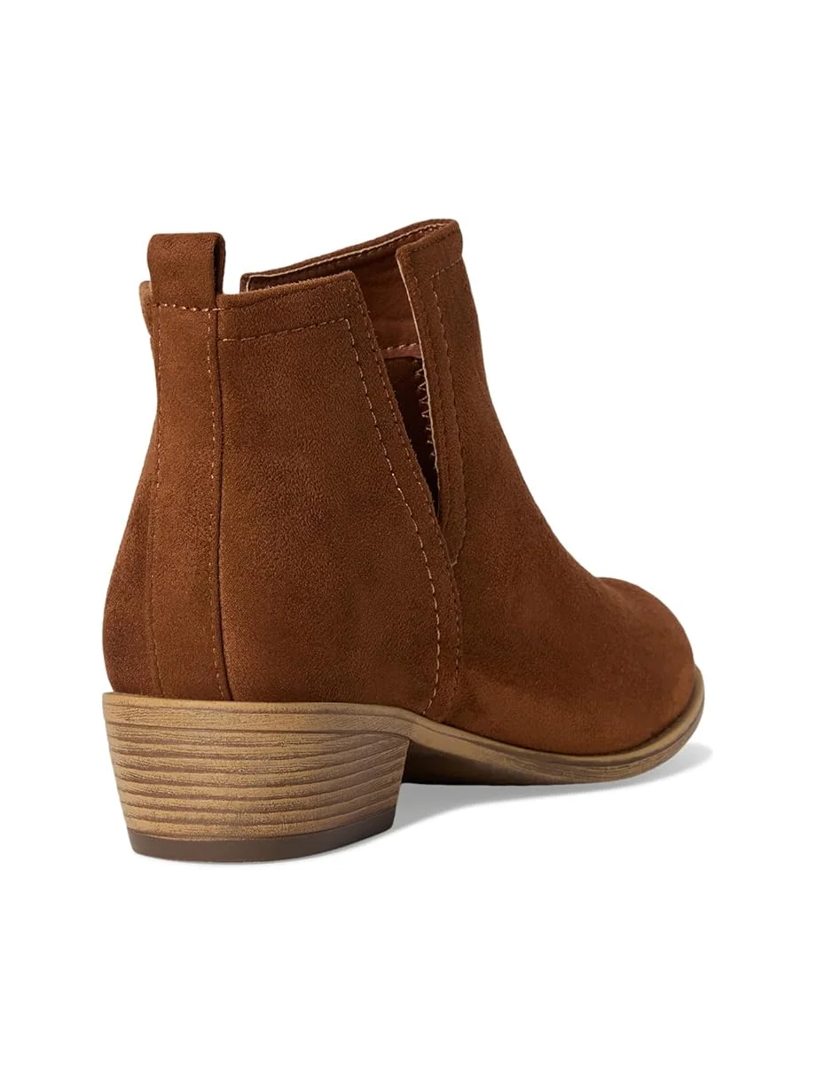 Ботинки Journee Collection Rimi Bootie — изображение 5 из 7, камель