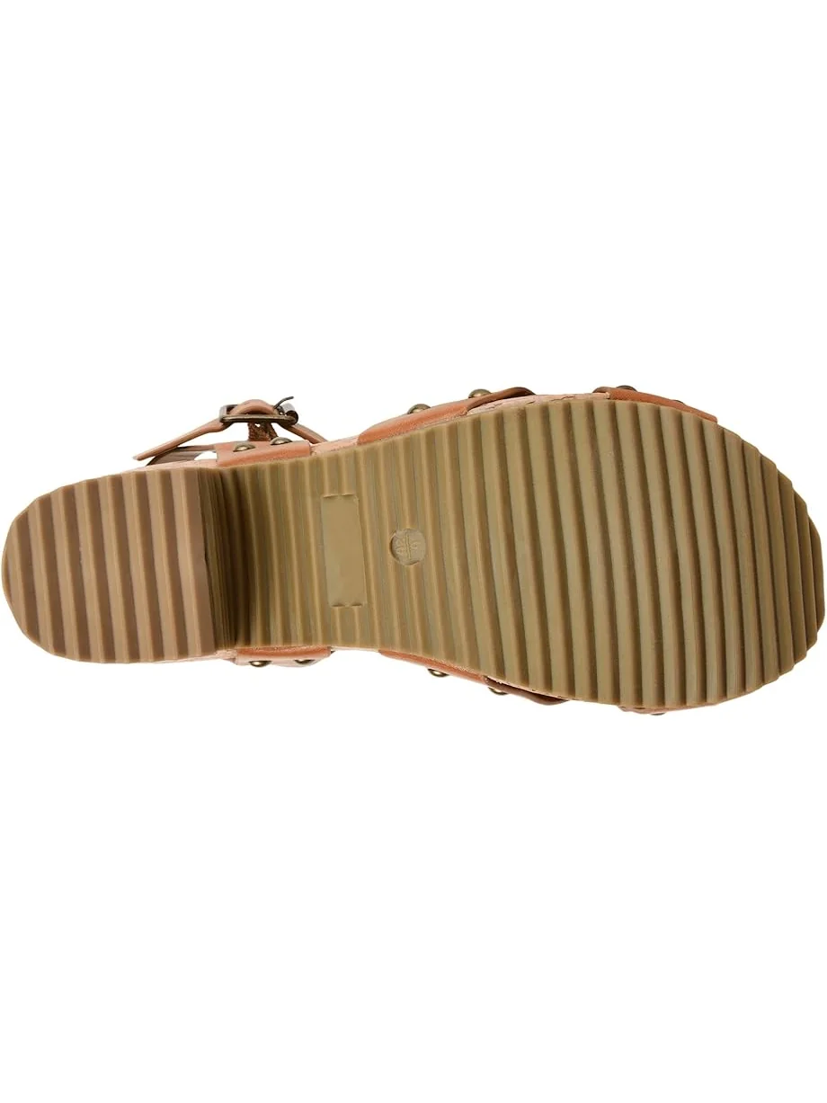 Туфли Journee Collection Comfort Foam Valentina Sandals — изображение 3 из 7, желто-коричневый
