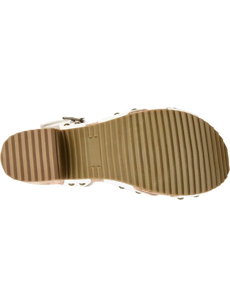 Туфли Journee Collection Comfort Foam Valentina Sandals — изображение 3 из 7, белый