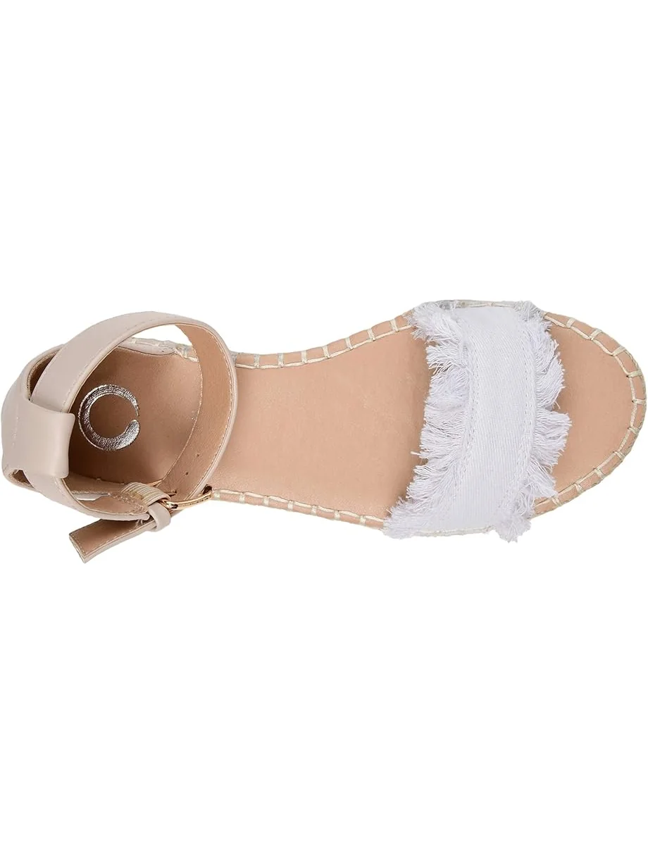 Туфли Journee Collection Comfort Foam Tristeen Sandal — изображение 2 из 7, белый
