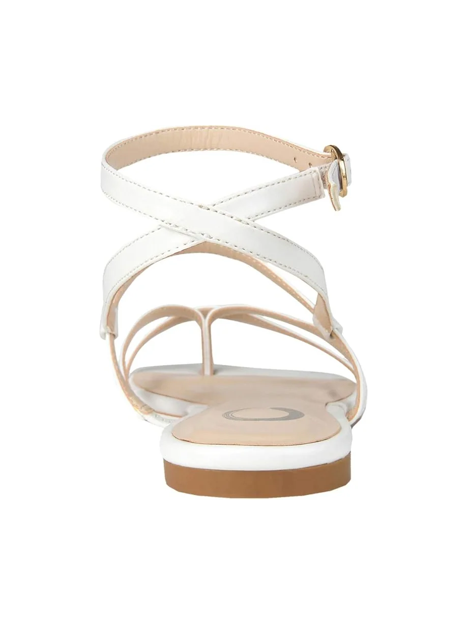 Сандалии Journee Collection Serissa Sandal — изображение 5 из 7, белый