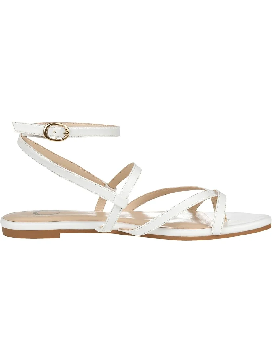 Сандалии Journee Collection Serissa Sandal — изображение 6 из 7, белый