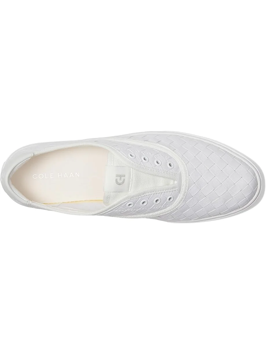 Кроссовки Cole Haan Grandpro Harbor Sneakers — изображение 2 из 7, белый//белый
