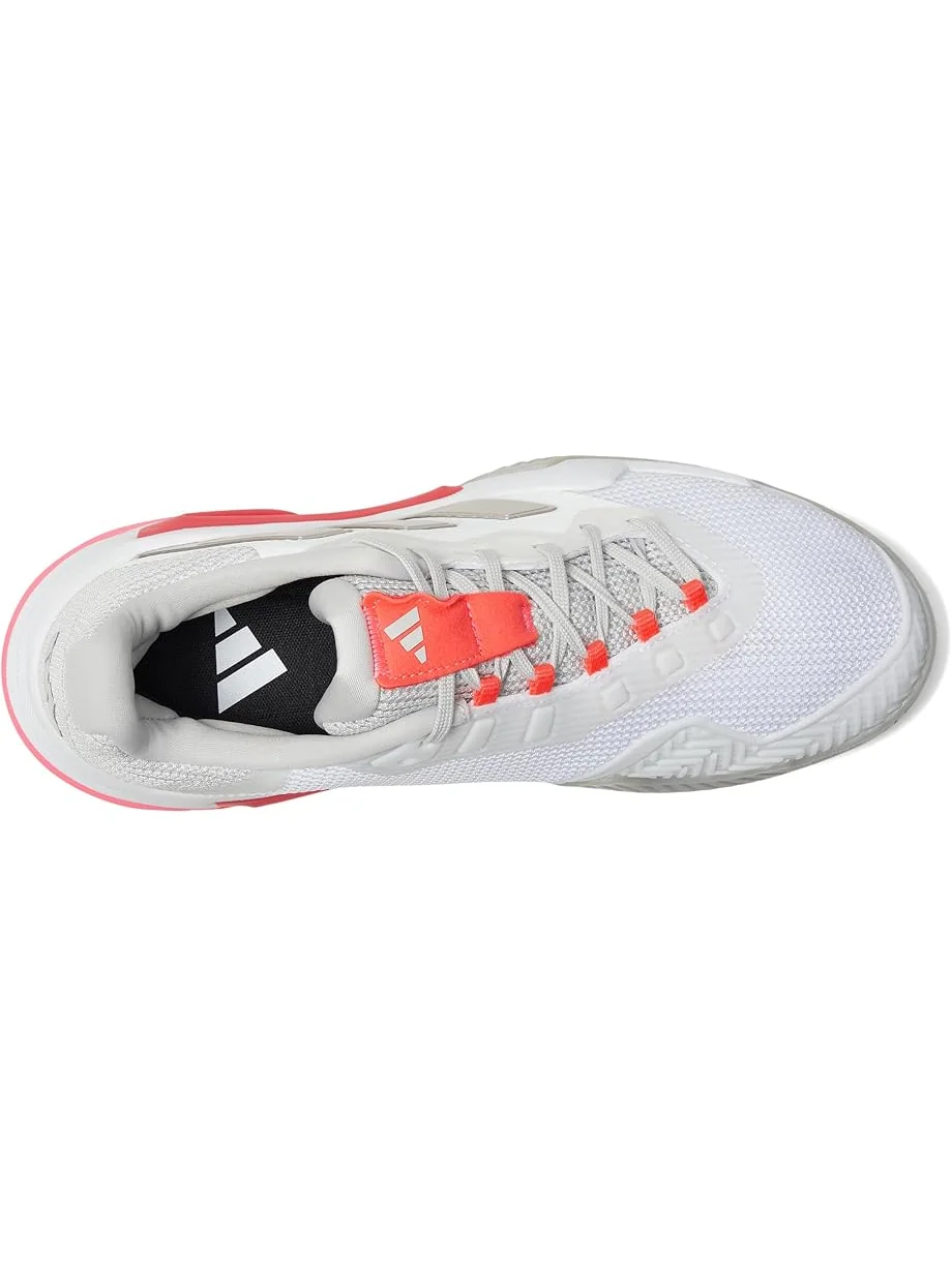 Кроссовки adidas Barricade 13 Tennis Shoes — изображение 2 из 7, белый/металлик/красный