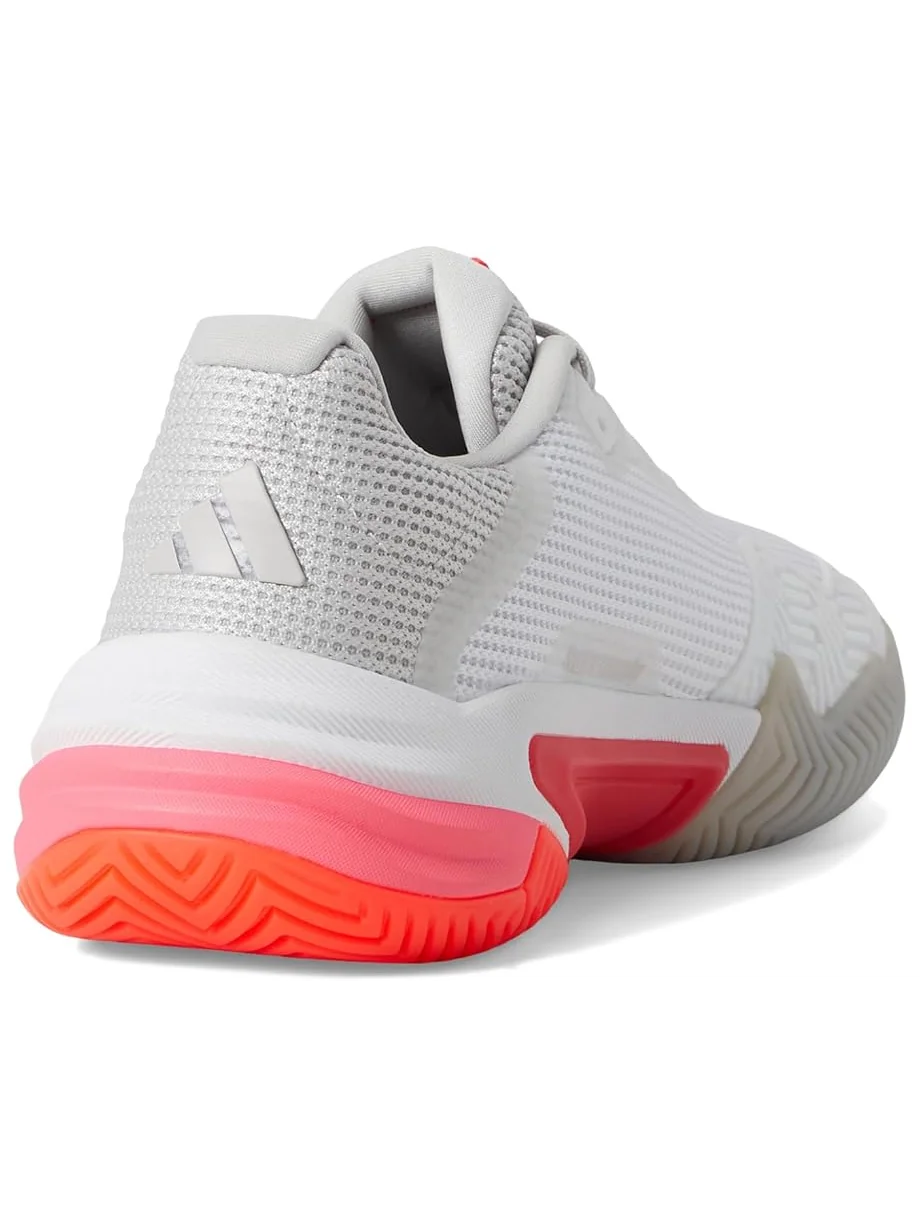 Кроссовки adidas Barricade 13 Tennis Shoes — изображение 5 из 7, белый/металлик/красный