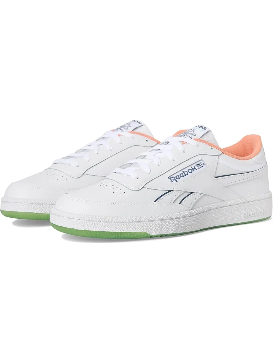Кроссовки Reebok Lifestyle Club C Revenge — изображение 1 из 7, белый//оранжевый