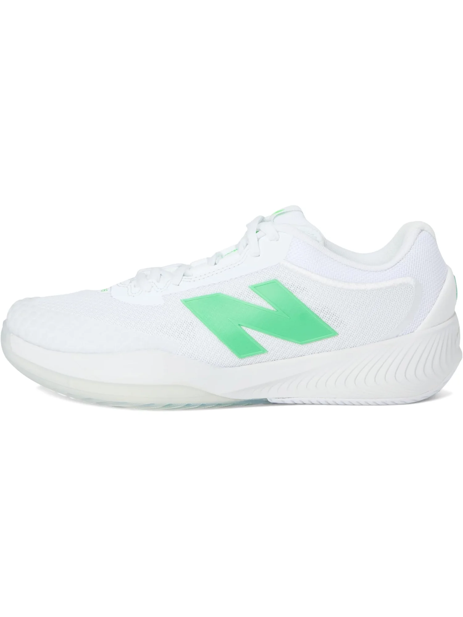 Кроссовки New Balance FuelCell 996v5 Tennis Shoes — изображение 4 из 7, белый/зеленый