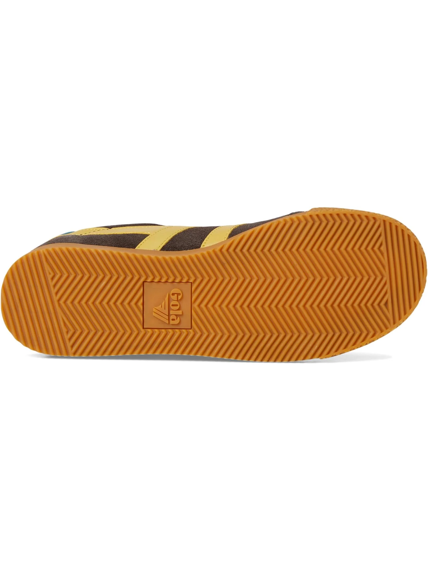 Кроссовки Gola Women's Elan, Mocha/Pollen/Ocean — изображение 3 из 7, серый