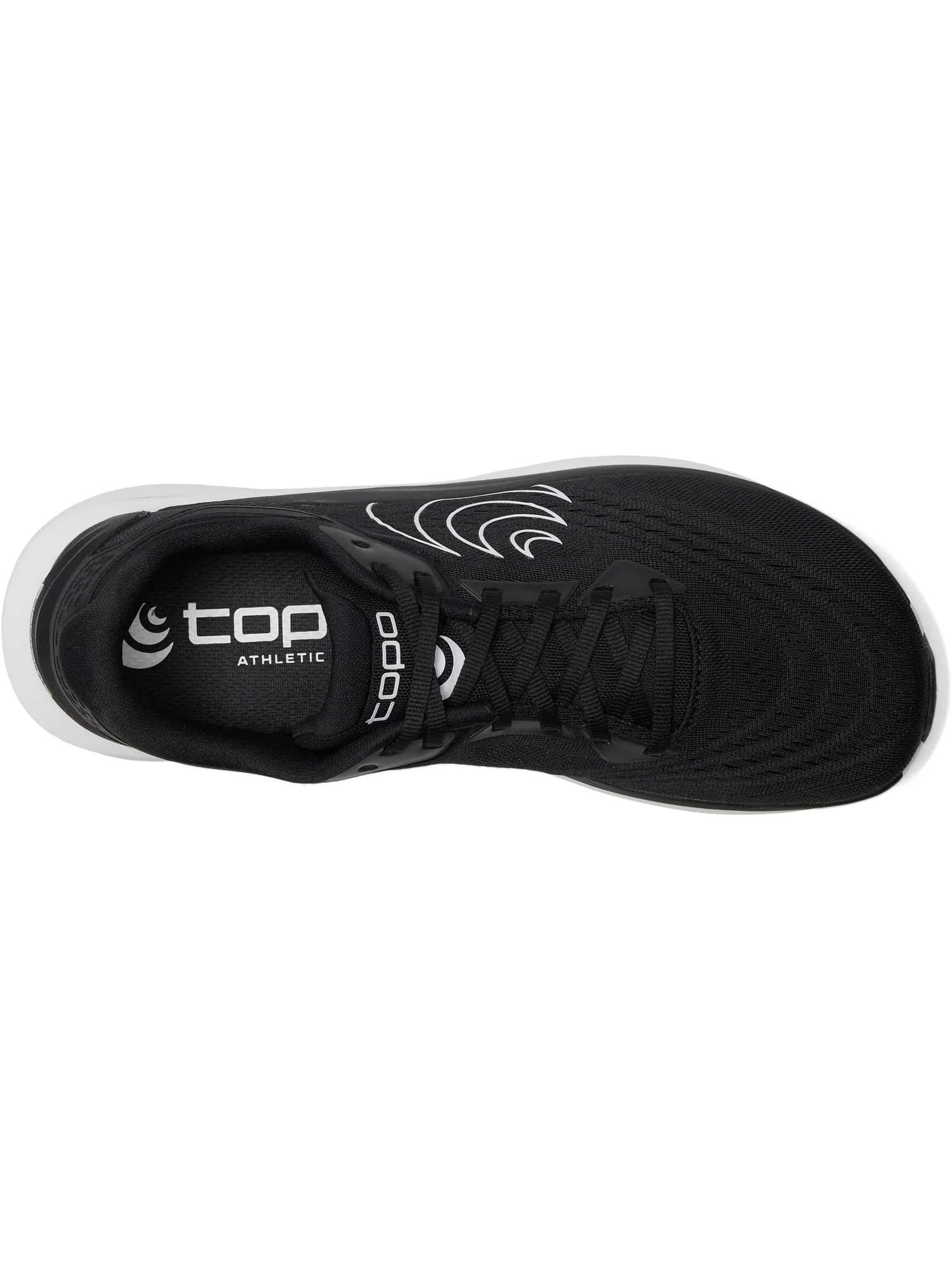 Кроссовки Topo Athletic Women's Phantom 4 — изображение 2 из 7, черный/белый