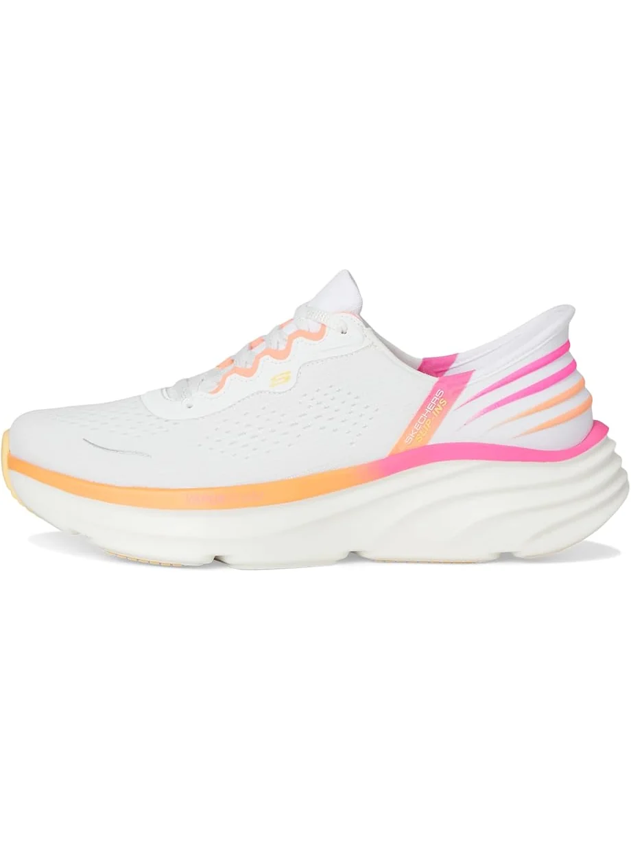 Кроссовки SKECHERS D'Lux Vapor Hands Free Slip-INS — изображение 4 из 7, белый мульти