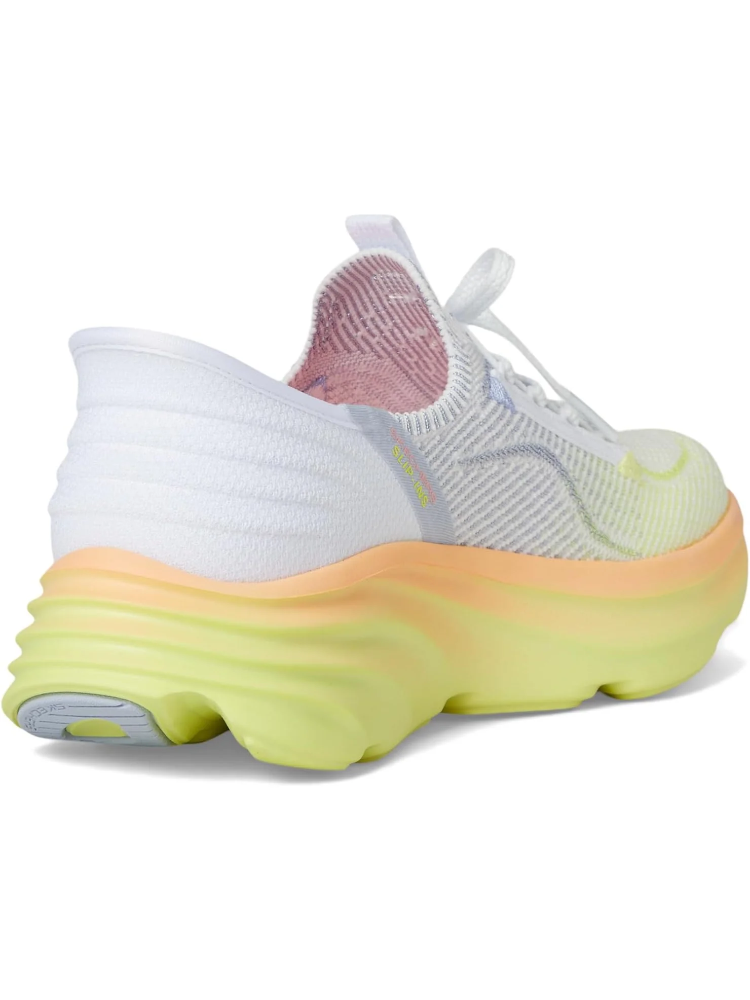 Кроссовки SKECHERS D'Lux Vapor Hands Free Slip-INS — изображение 5 из 7, белый