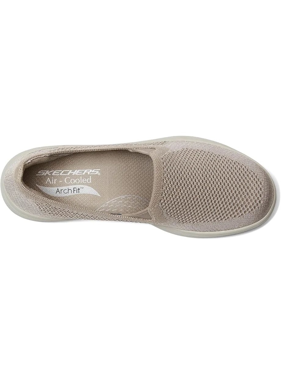 Кроссовки SKECHERS Arch Fit Laguna - Adore Her — изображение 2 из 7, серо-коричневый