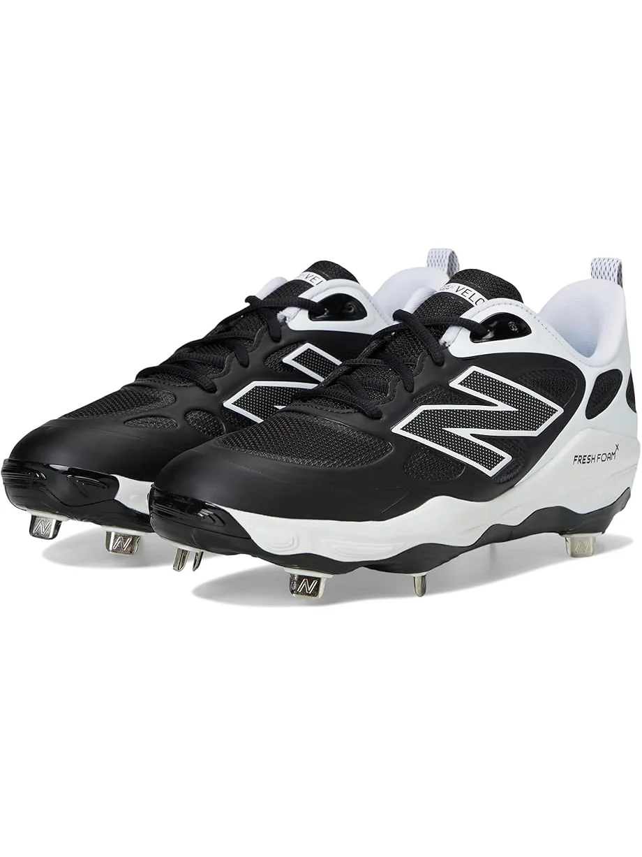 Кроссовки New Balance Fresh Foam X Velov4 Metal Softball Cleats — изображение 1 из 7, черный/белый