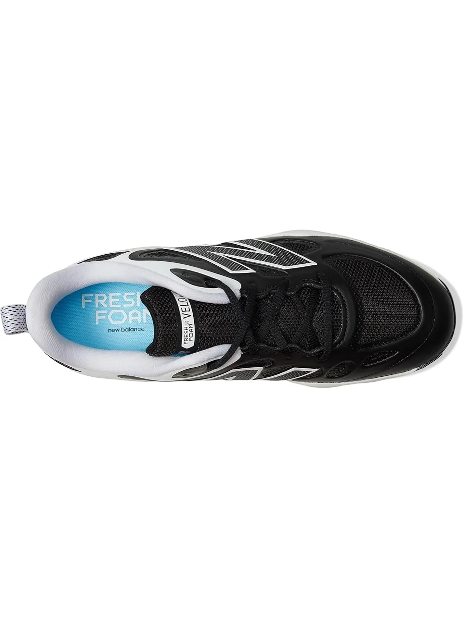 Кроссовки New Balance Fresh Foam X Velov4 Metal Softball Cleats — изображение 2 из 7, черный/белый