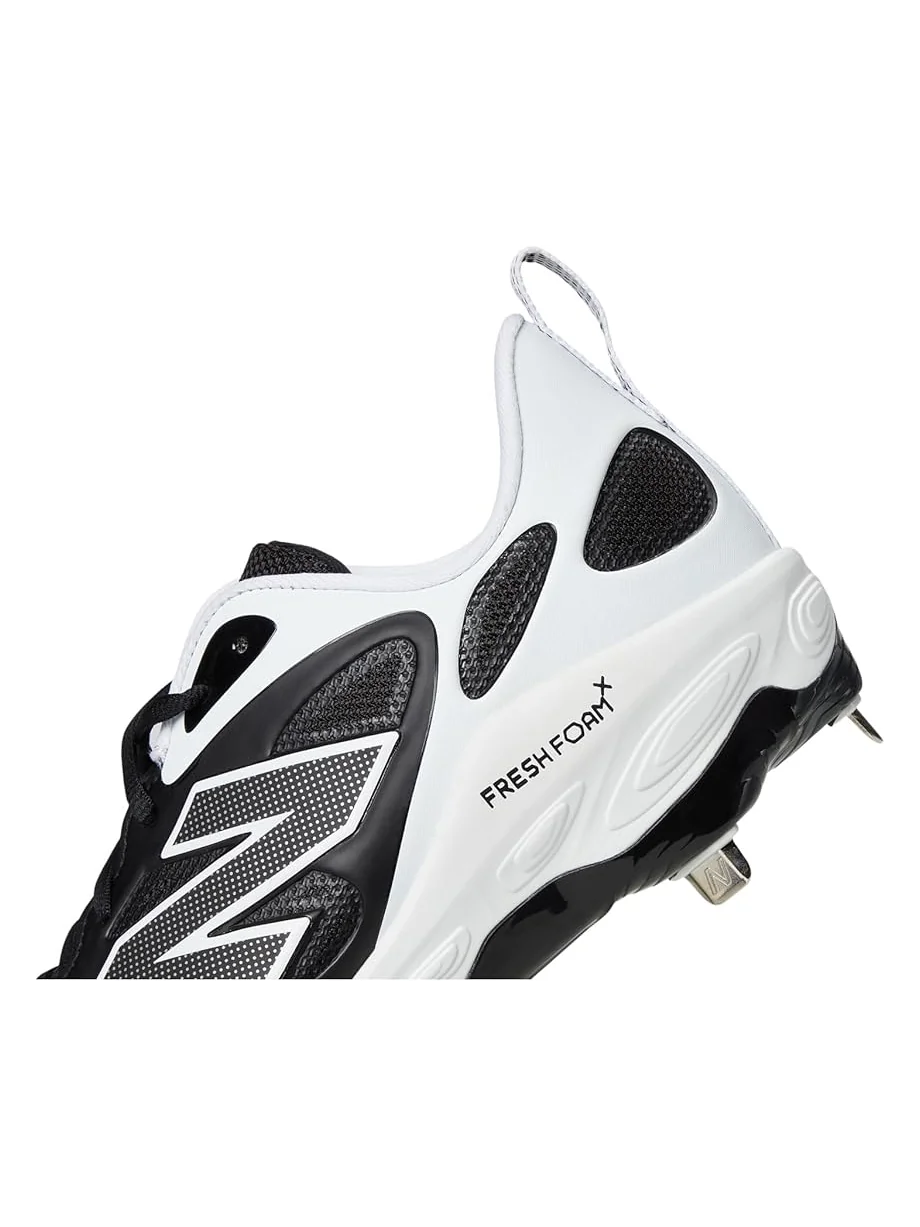 Кроссовки New Balance Fresh Foam X Velov4 Metal Softball Cleats — изображение 6 из 7, черный/белый