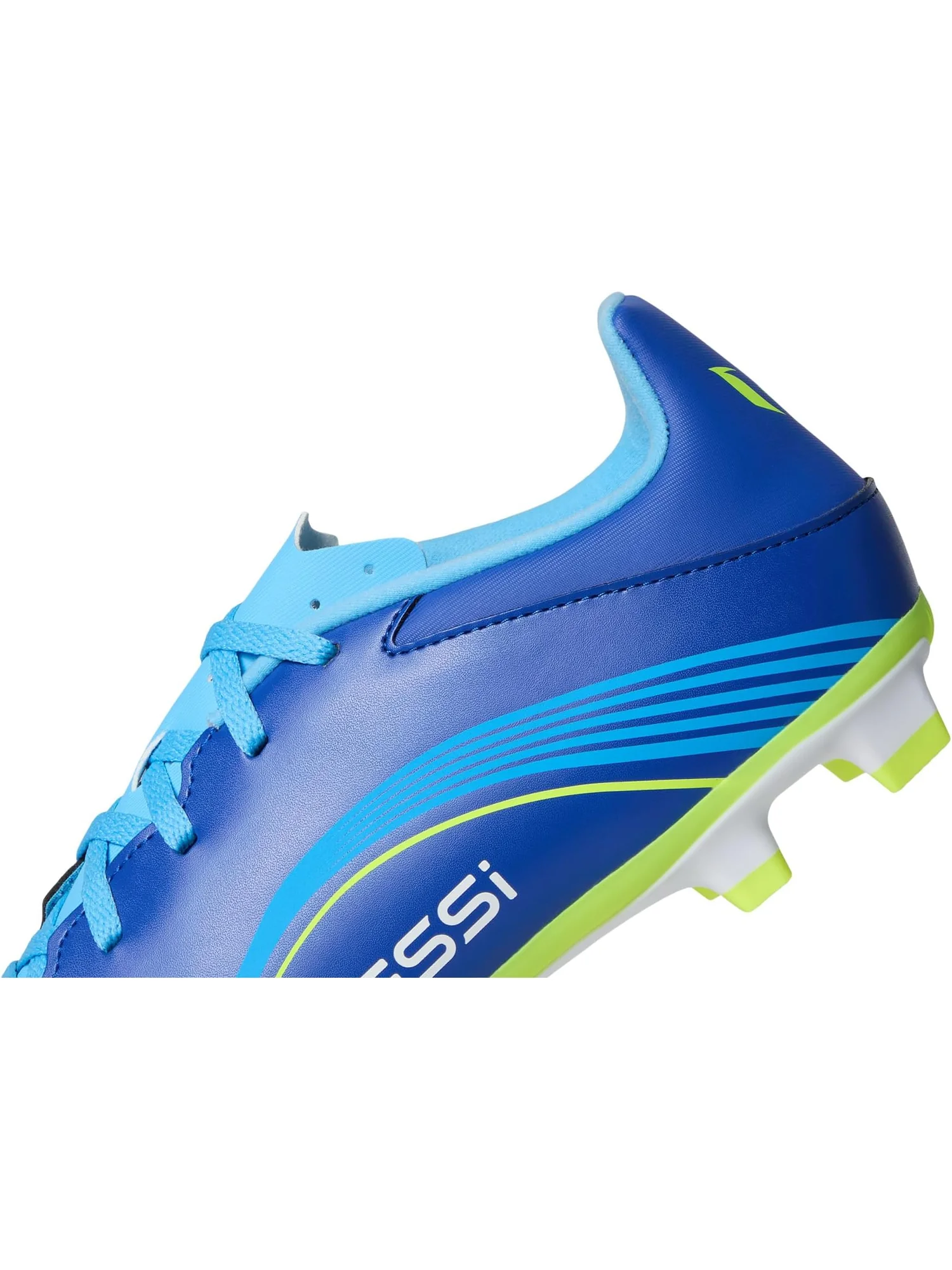 Кроссовки adidas F50 Messi Club Firm/Multi Ground SoccerCleats — изображение 6 из 7, синий/желтый/синий