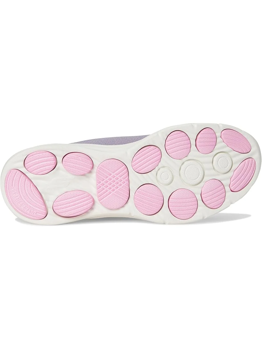 Кроссовки SKECHERS Performance Go Walk 8 Nadia Hands Free Slip-Ins — изображение 3 из 7, серый/розовый
