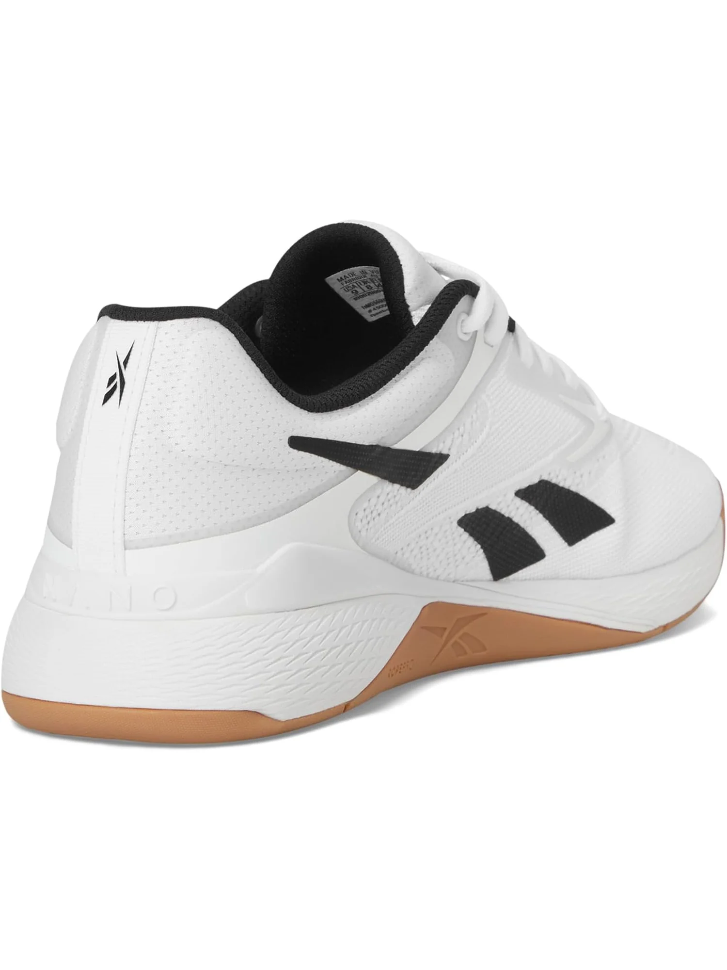 Кроссовки Reebok Nano X5 — изображение 5 из 7, белый/черный