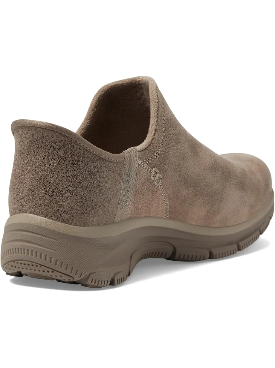 Ботинки женские SKECHERS Easy Going низкие из экокожи — изображение 5 из 6, серо-коричневый