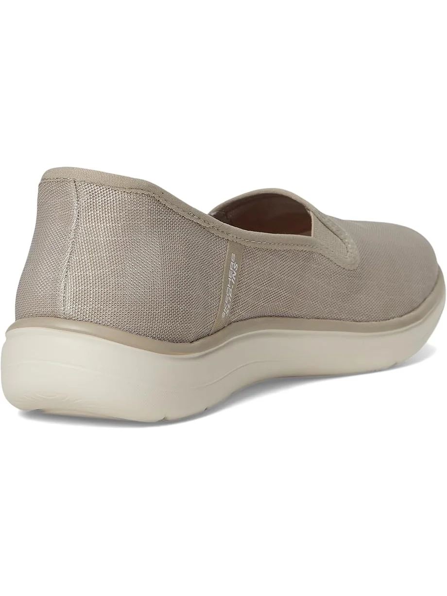 Лоферы SKECHERS Performance On-the-go Flex Radiant Hands Free Slip-ins - Ssiren — изображение 5 из 7, серо-коричневый