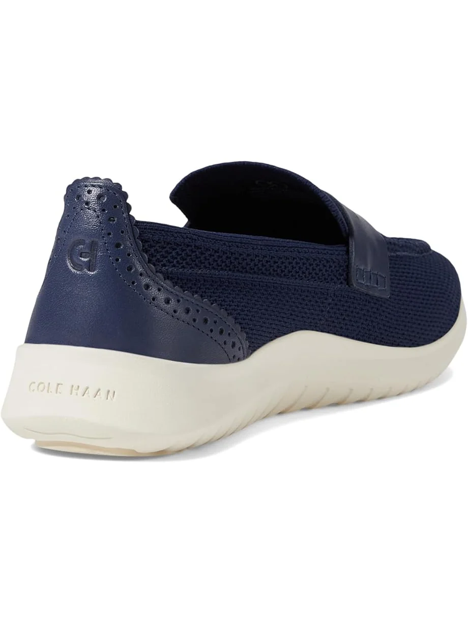 Лоферы Cole Haan Zerogrand Meritt Stitchlite Loafers — изображение 5 из 6, синий/слоновая кость