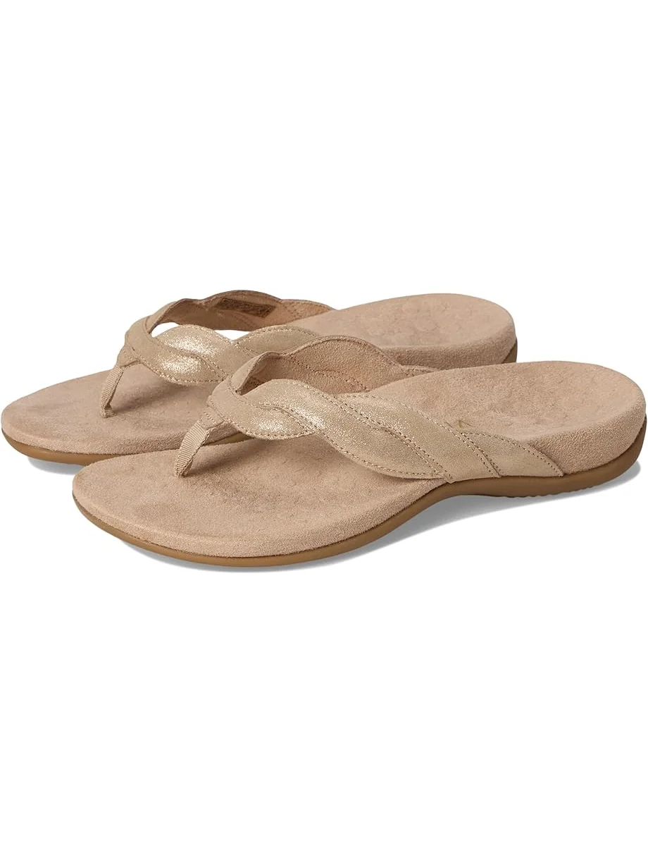 Сандалии VIONIC Bella Braid Thong Sandals — изображение 1 из 7, золотистый