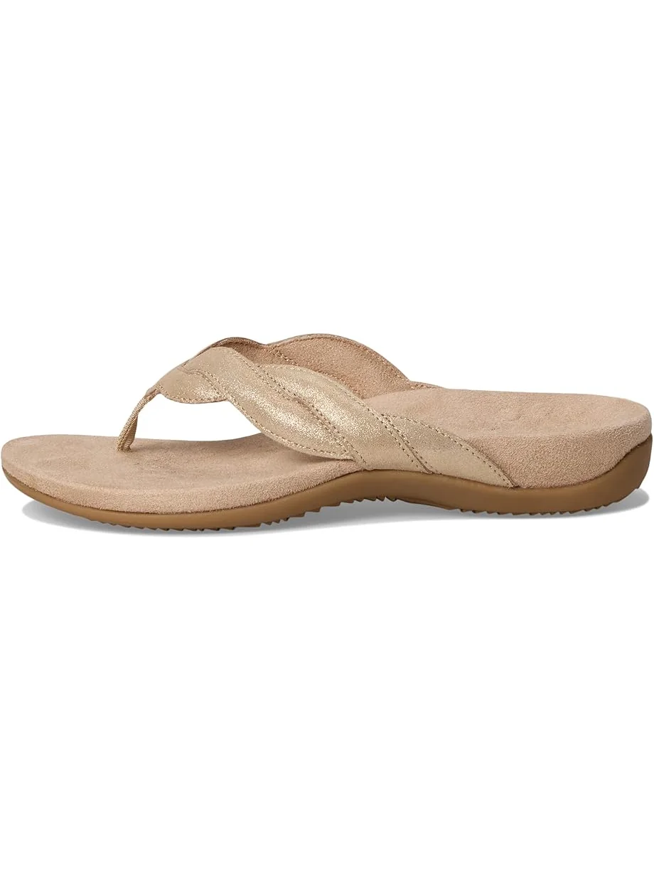 Сандалии VIONIC Bella Braid Thong Sandals — изображение 4 из 7, золотистый