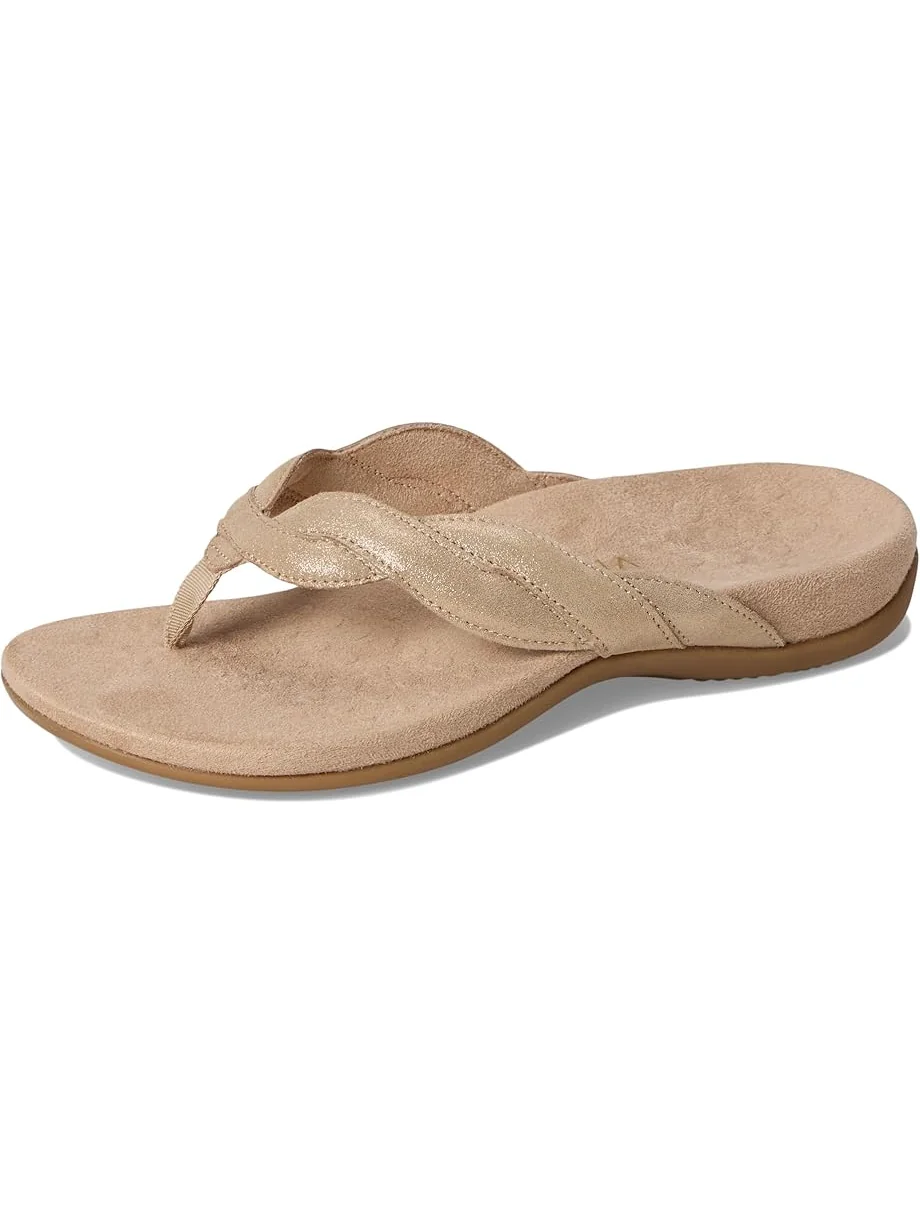 Сандалии VIONIC Bella Braid Thong Sandals — изображение 7 из 7, золотистый
