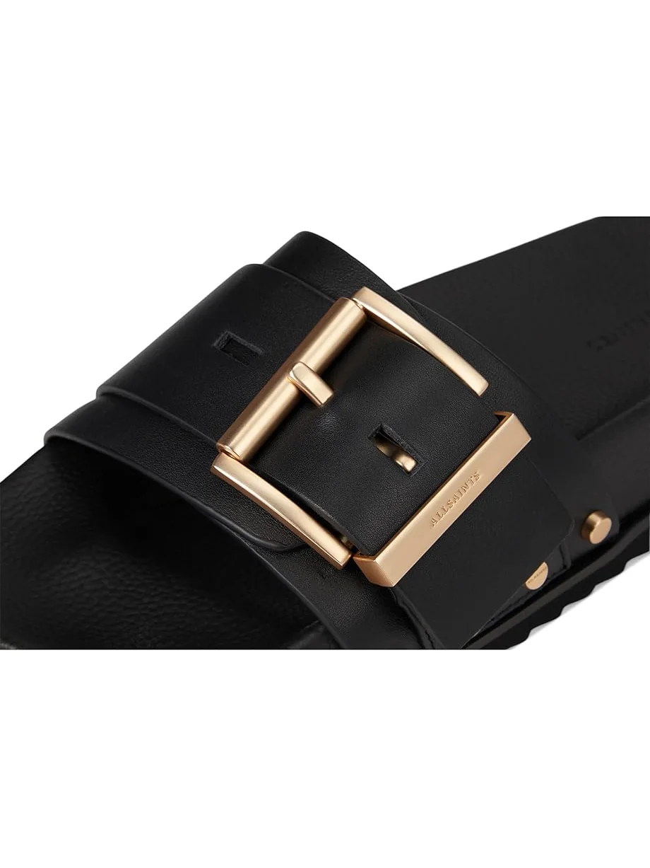 Сандалии AllSaints Ellie Stud Slider — изображение 6 из 7, черный