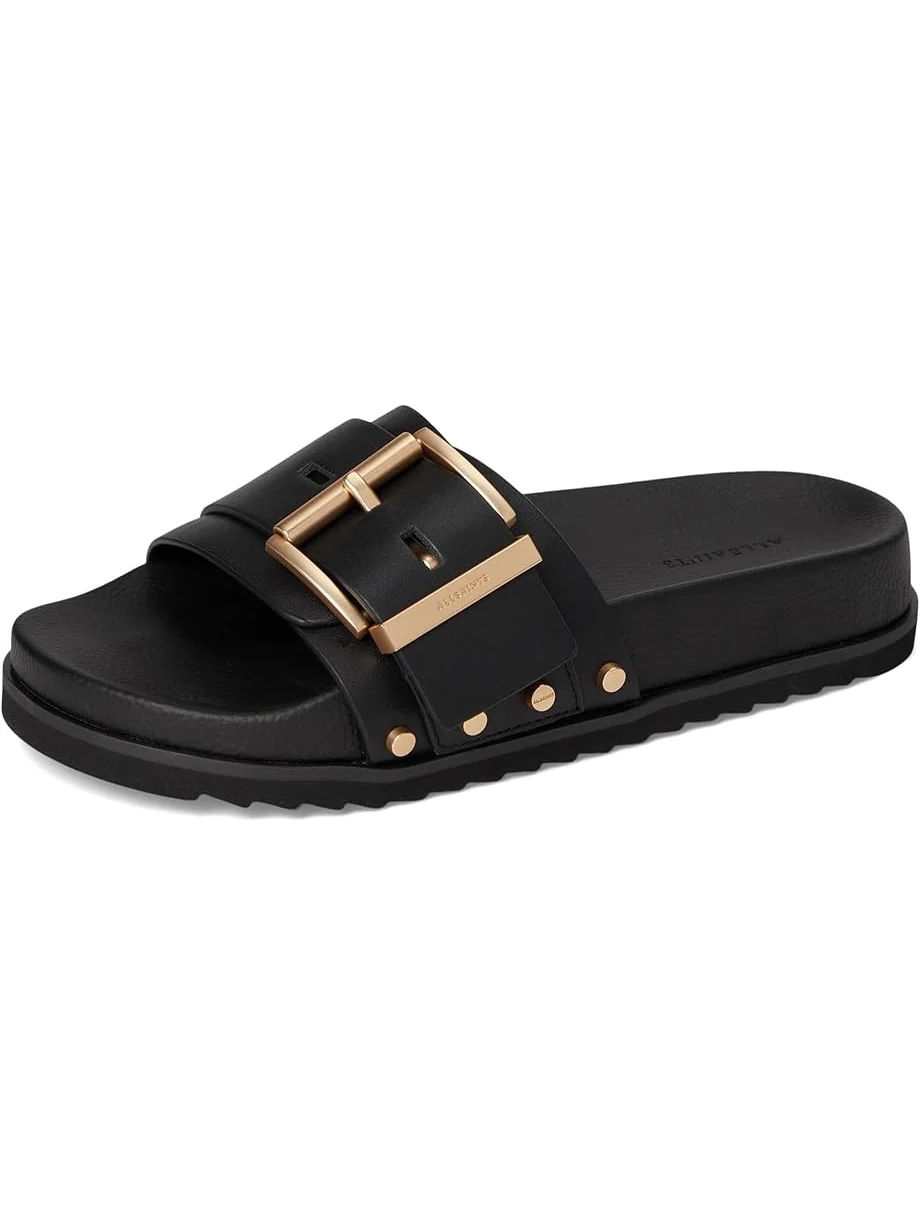 Сандалии AllSaints Ellie Stud Slider — изображение 7 из 7, черный