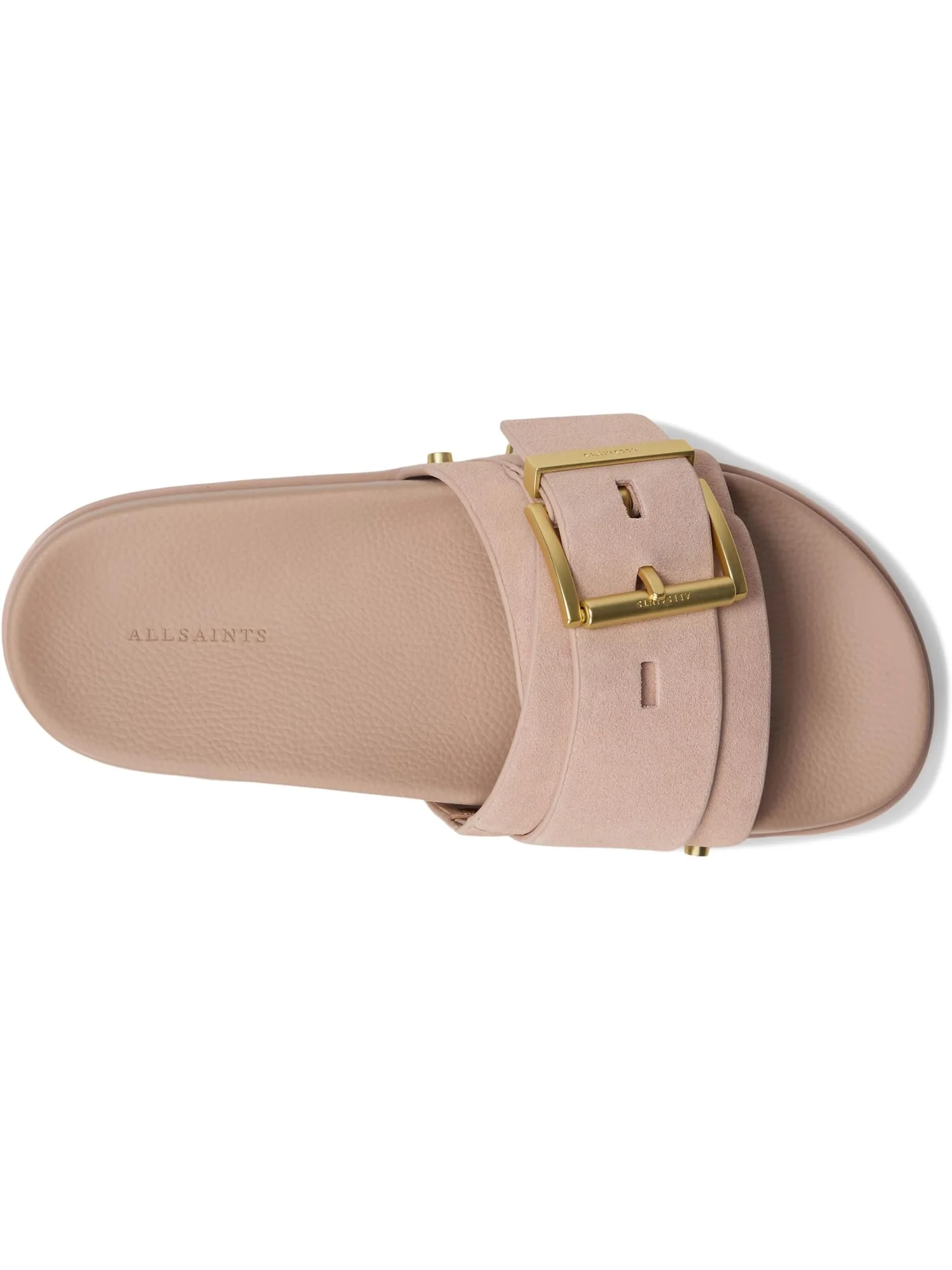 Сандалии AllSaints Ellie Stud Slider — изображение 2 из 7, розовый розовый