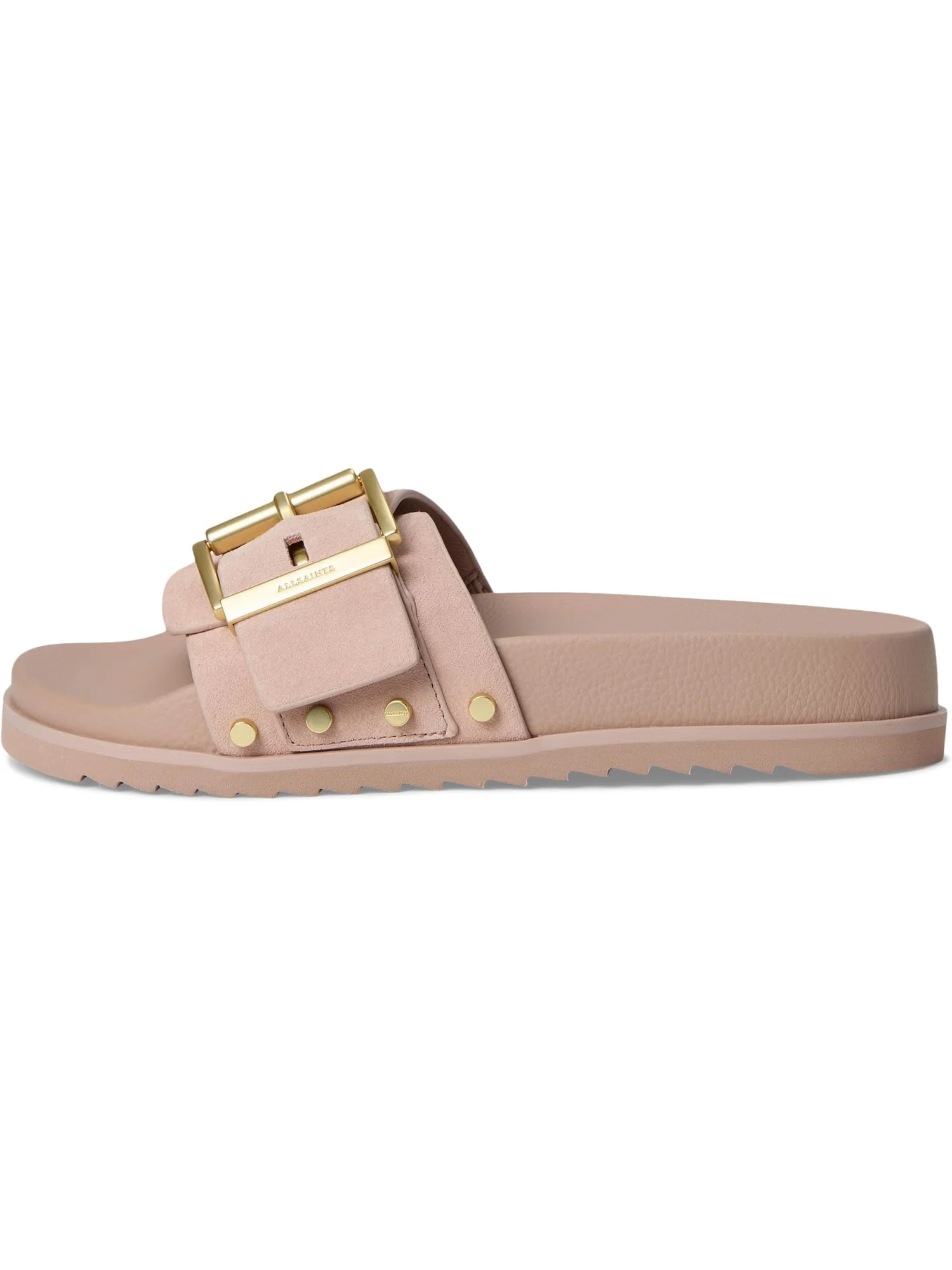 Сандалии AllSaints Ellie Stud Slider — изображение 4 из 7, розовый розовый