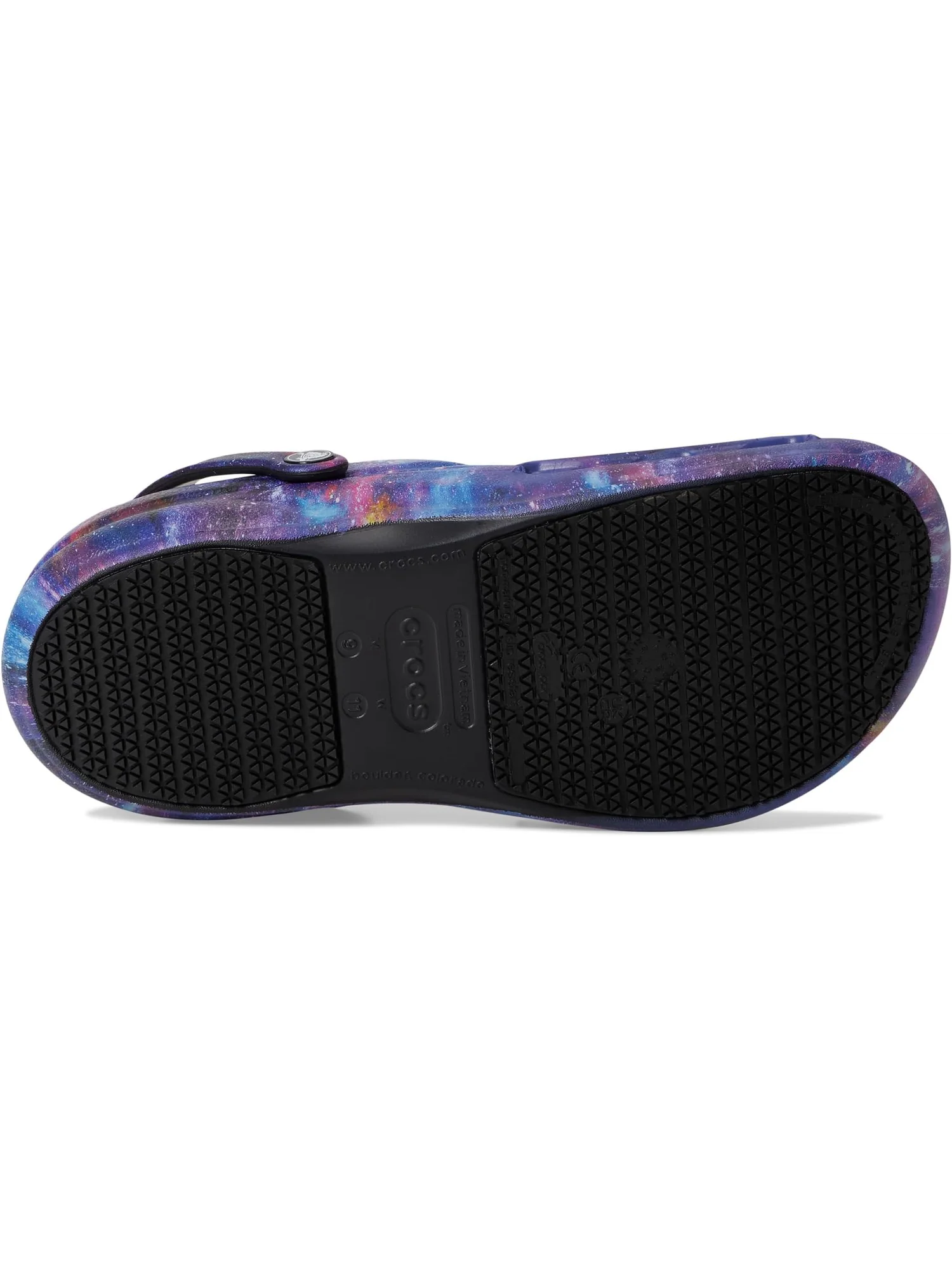Сабо Crocs Work Unisex Bistro Graphic Clog — изображение 3 из 7, черный/черный