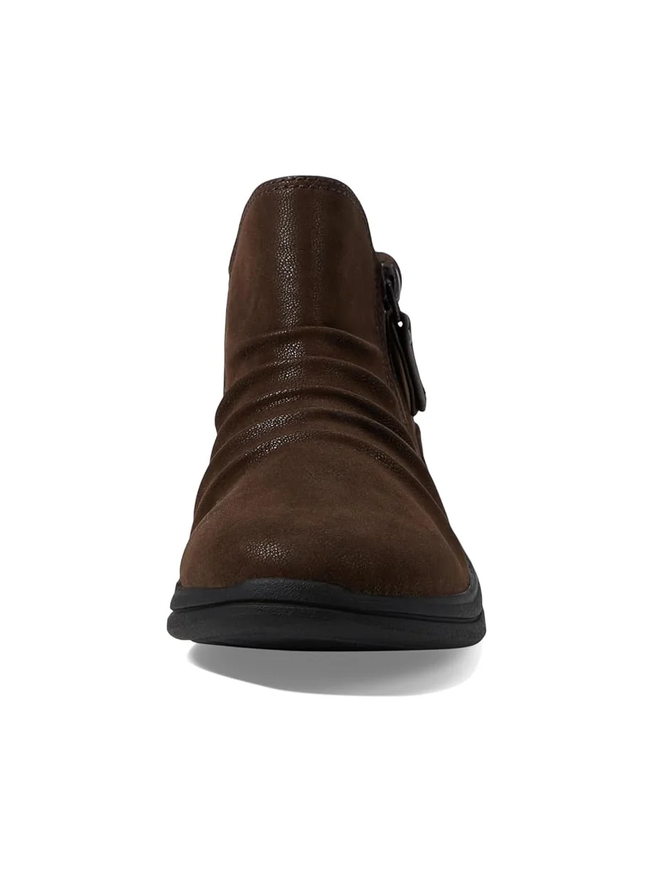 Ботинки женские Clarks Breeze Range со сборкой на молнии — изображение 2 из 6, темно-коричневый