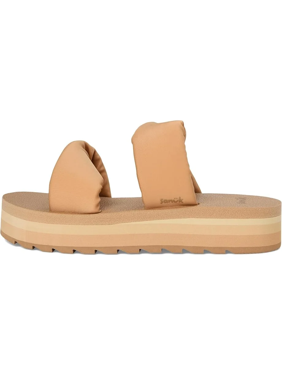 Сандалии Sanuk Yoga Twist-n-slide — изображение 4 из 7, желто-коричневый