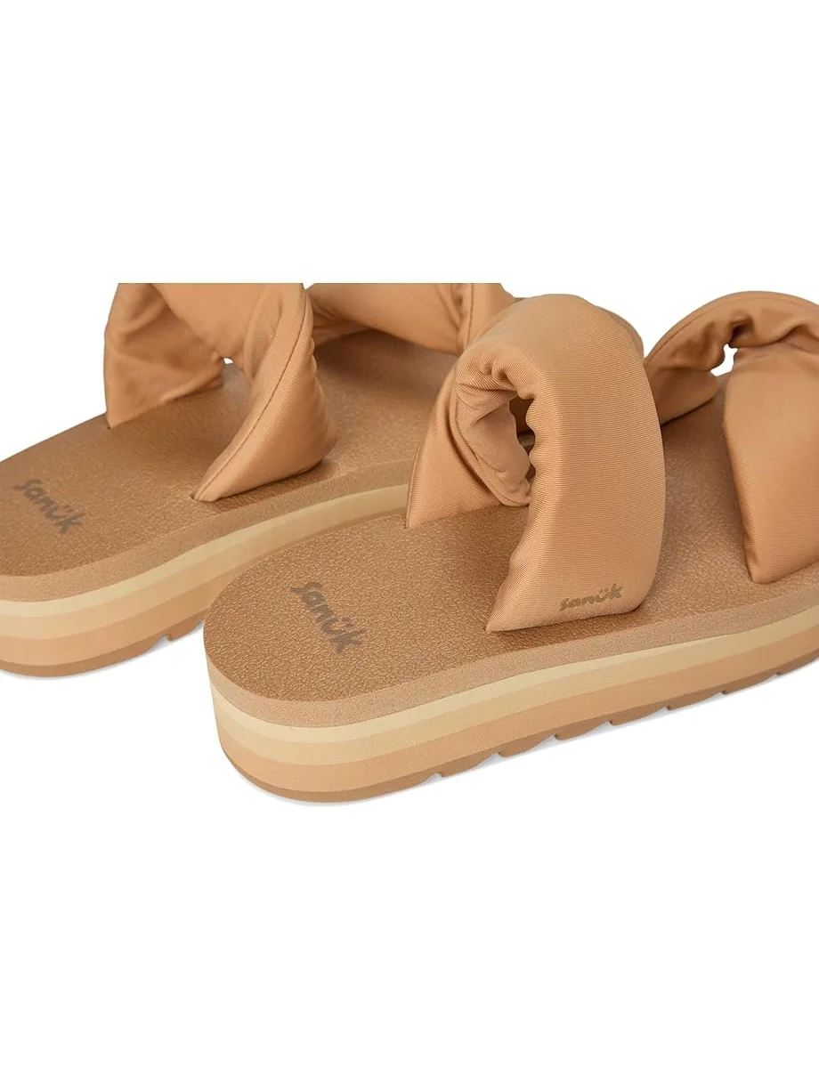 Сандалии Sanuk Yoga Twist-n-slide — изображение 6 из 7, желто-коричневый