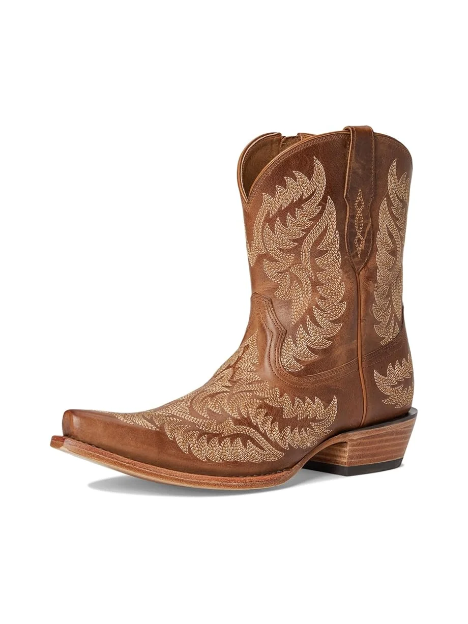 Женские сапоги Ariat Cate в ковбойском стиле с вышивкой — изображение 7 из 7, коричневый
