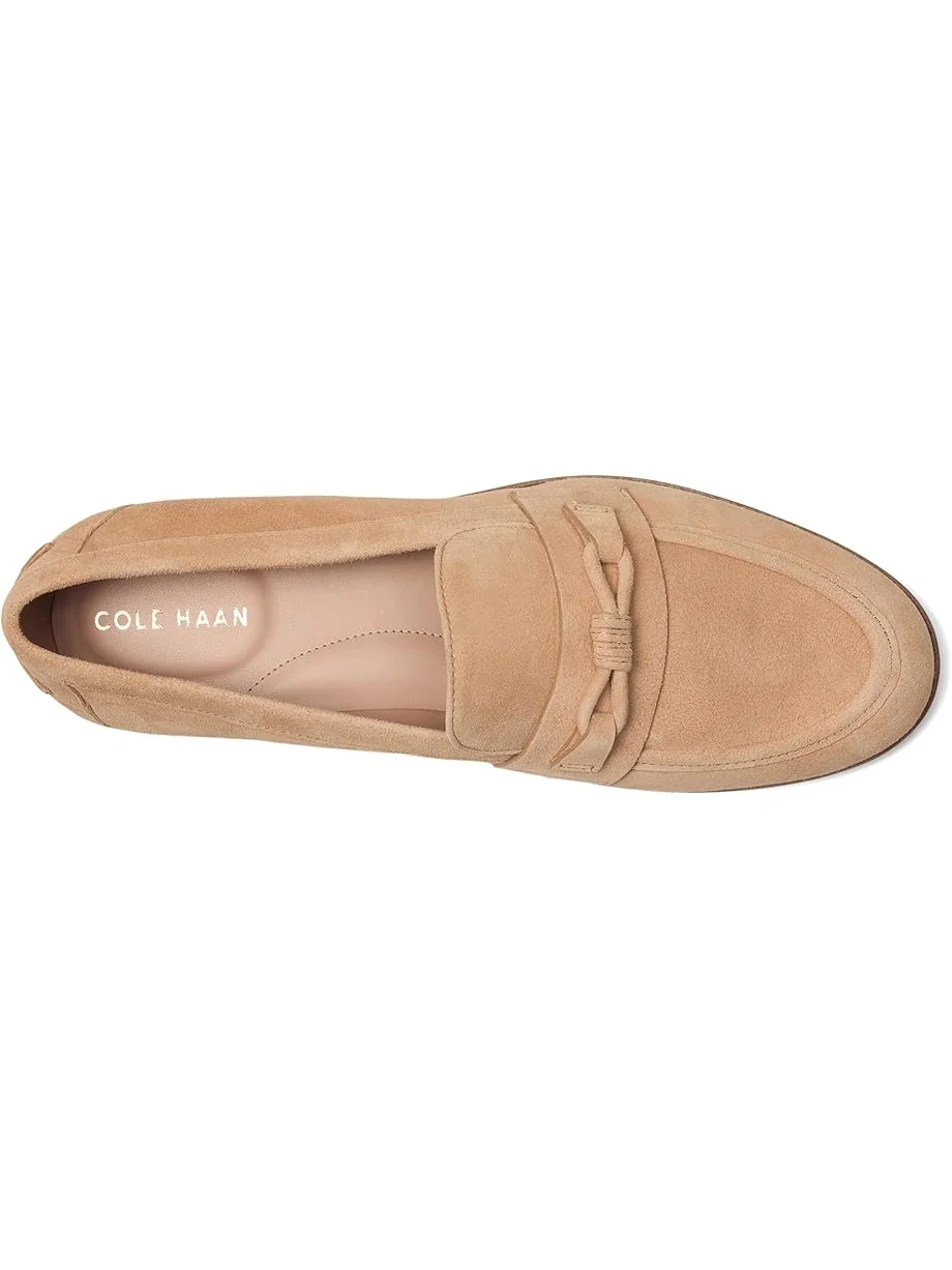 Лоферы Cole Haan Stassi Bow Loafers — изображение 2 из 7, песочный