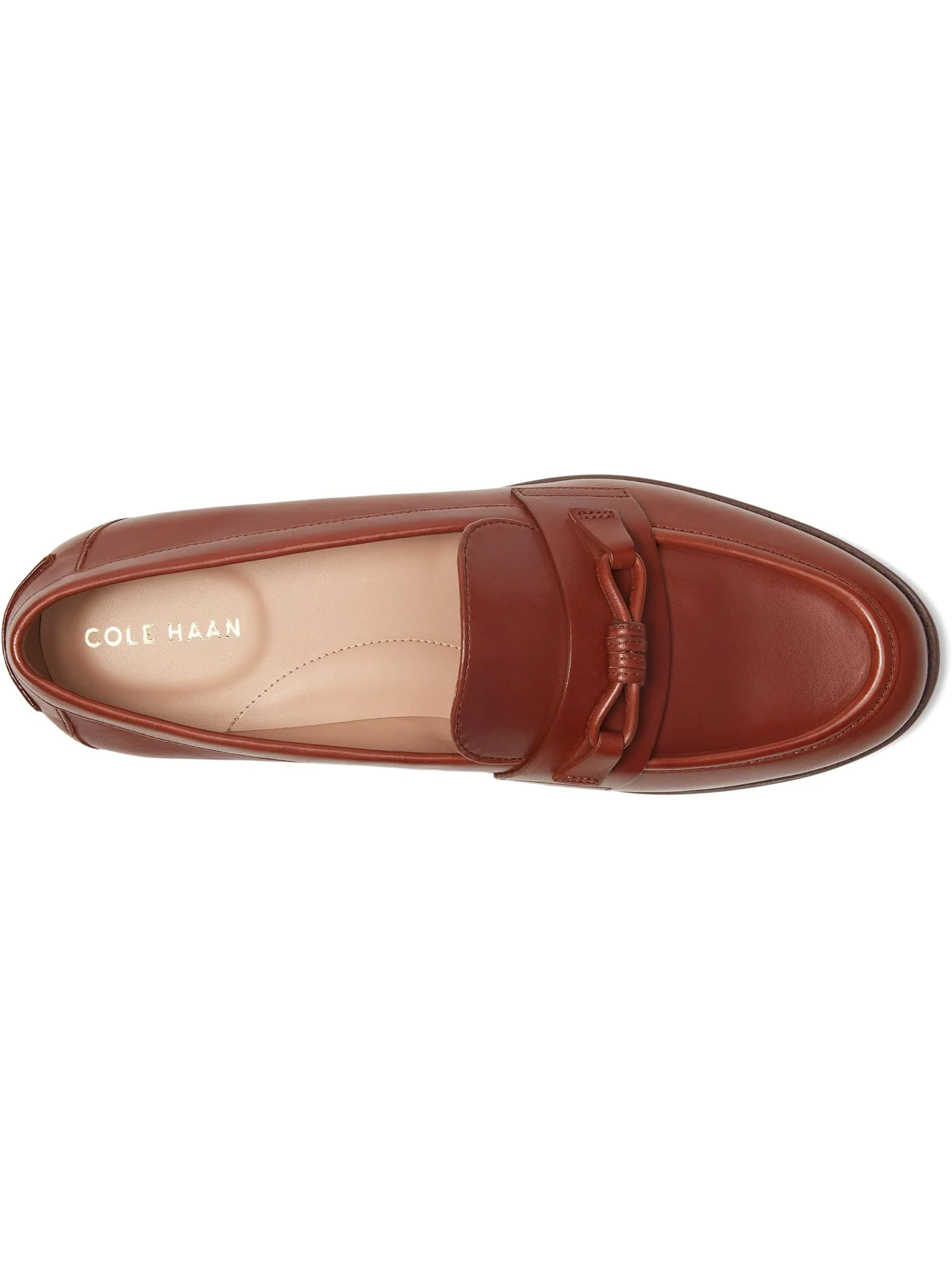 Лоферы Cole Haan Stassi Bow Loafers — изображение 2 из 7, глубокий коричневый