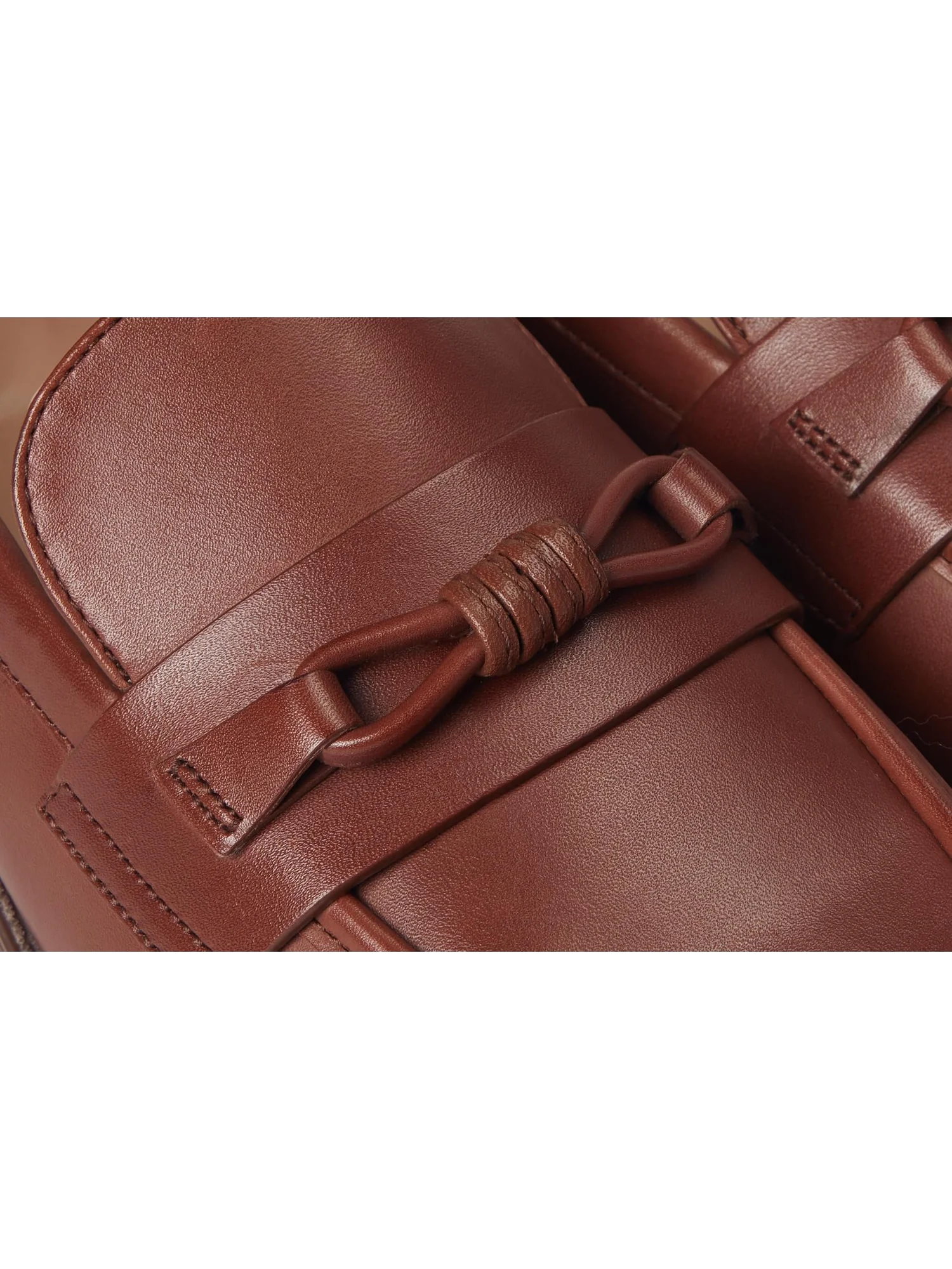 Лоферы Cole Haan Stassi Bow Loafers — изображение 6 из 7, глубокий коричневый