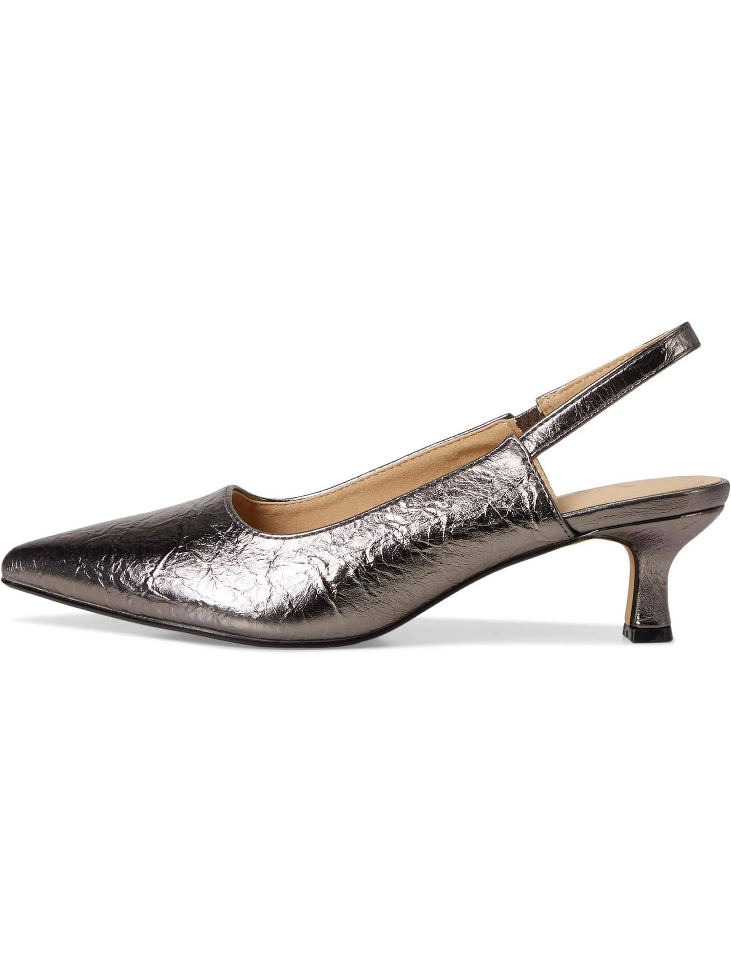 Туфли Journee Collection Women's Paulina — изображение 4 из 7, серебристый