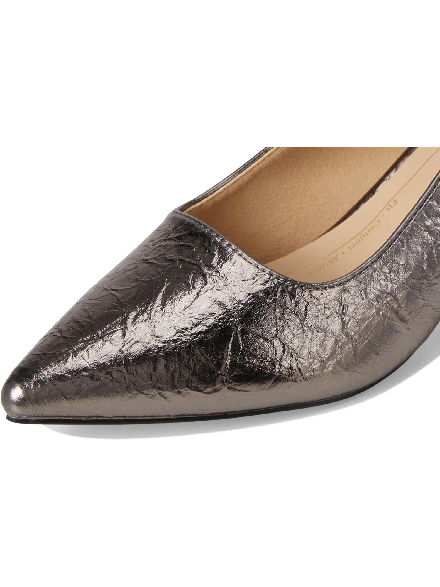 Туфли Journee Collection Women's Paulina — изображение 6 из 7, серебристый